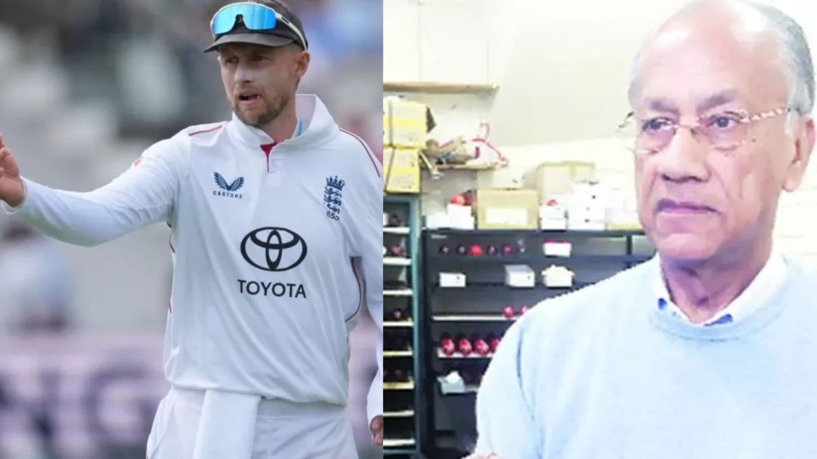 Joe Root Dilip Jajodia Dukes Ball Eng Vs Pak